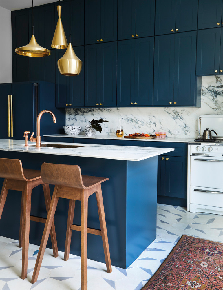Blue Kitchen Design, Ben Quie & Sons