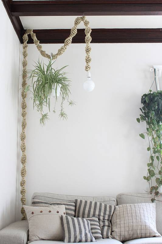 A Simple Way to Hide Hanging Cords
