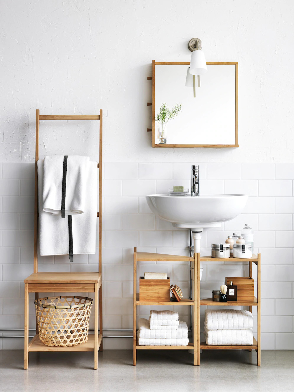 Upgrade your bathroom with no-drill accessories - IKEA Switzerland