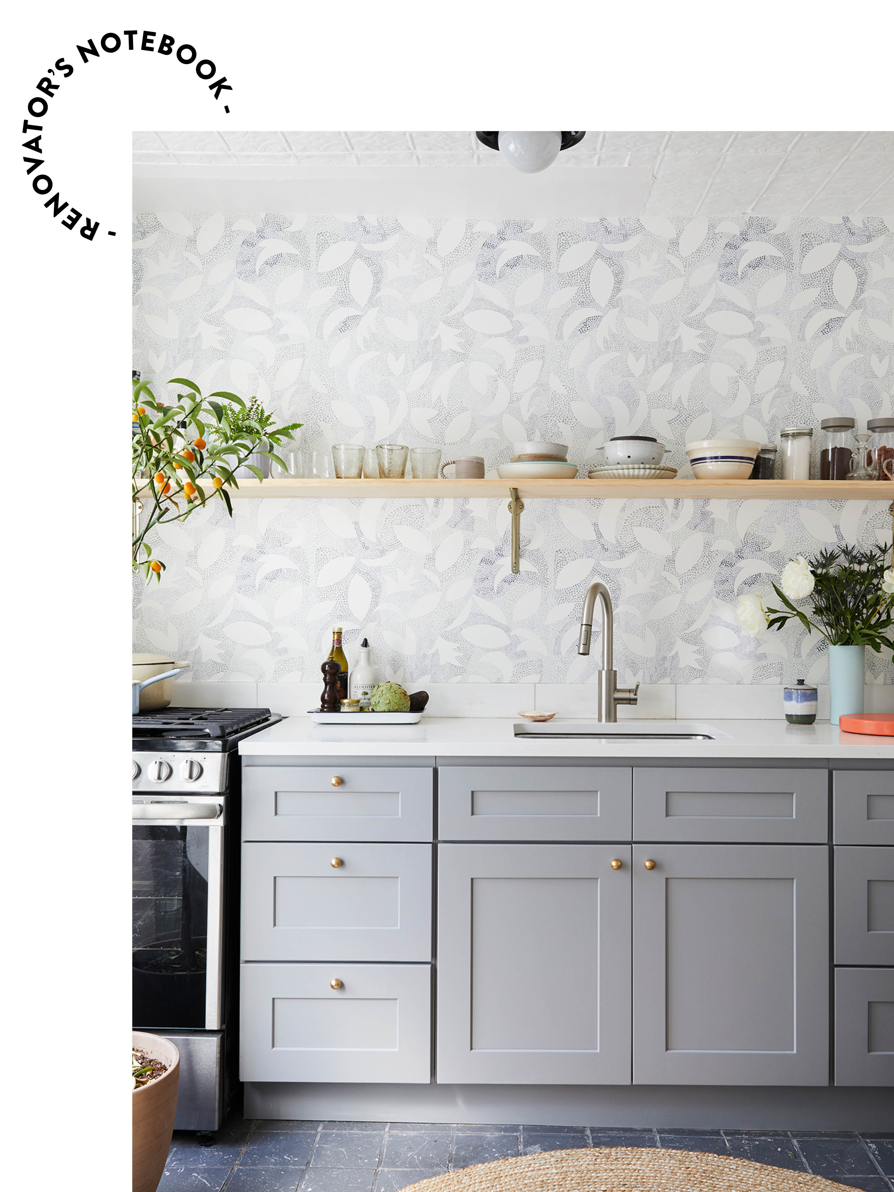 Kate Hamilton Gray Pulled Off Her Rental Kitchen Renovation In Just 2 Weeks