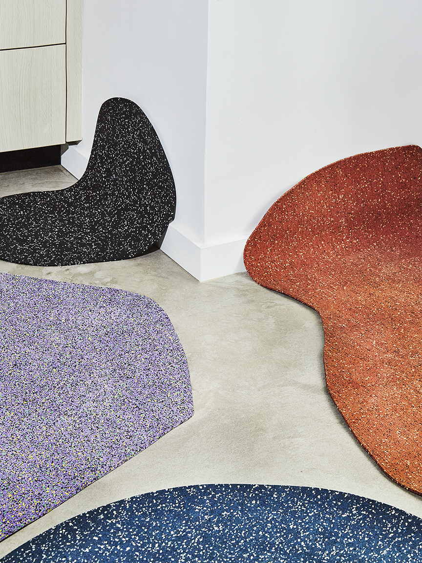This Slash Objects Floor Mat is Comfortable Underfoot, Easy-to-Clean, and  Actually Cute