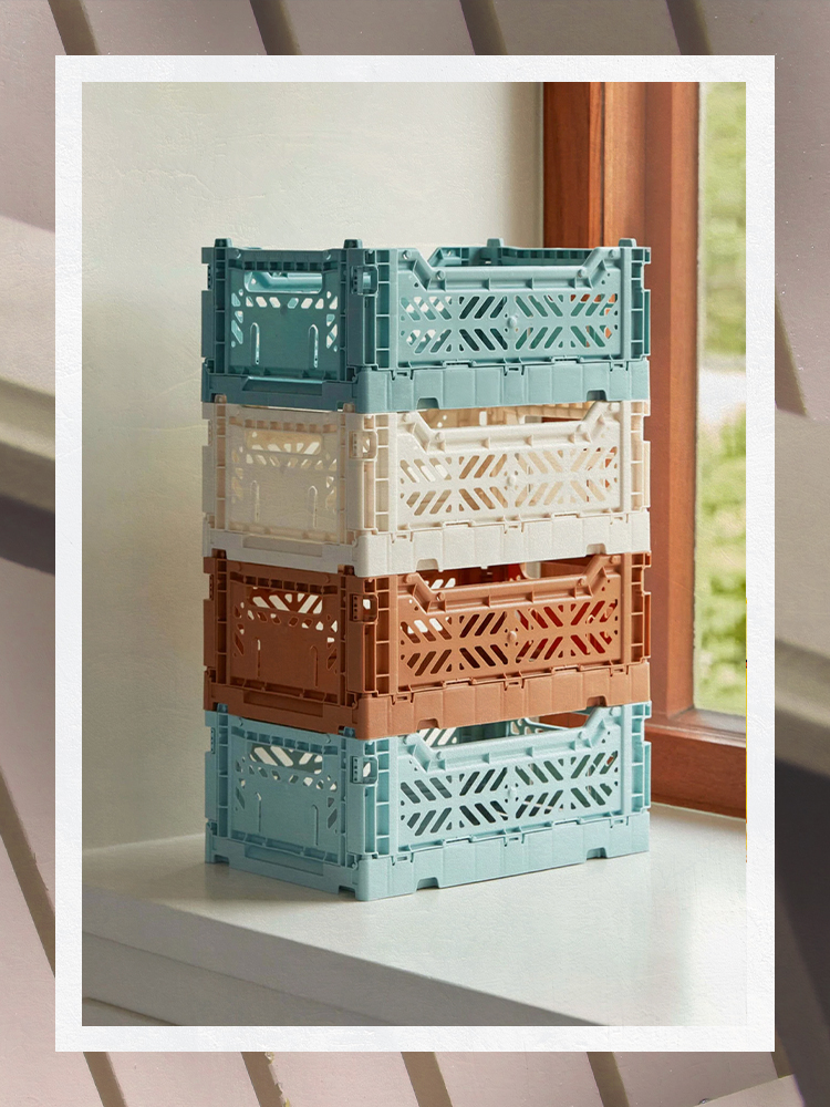 like-it Outdoor Stacking Storage Containers, 3 Sizes, 4 Colors on Food52
