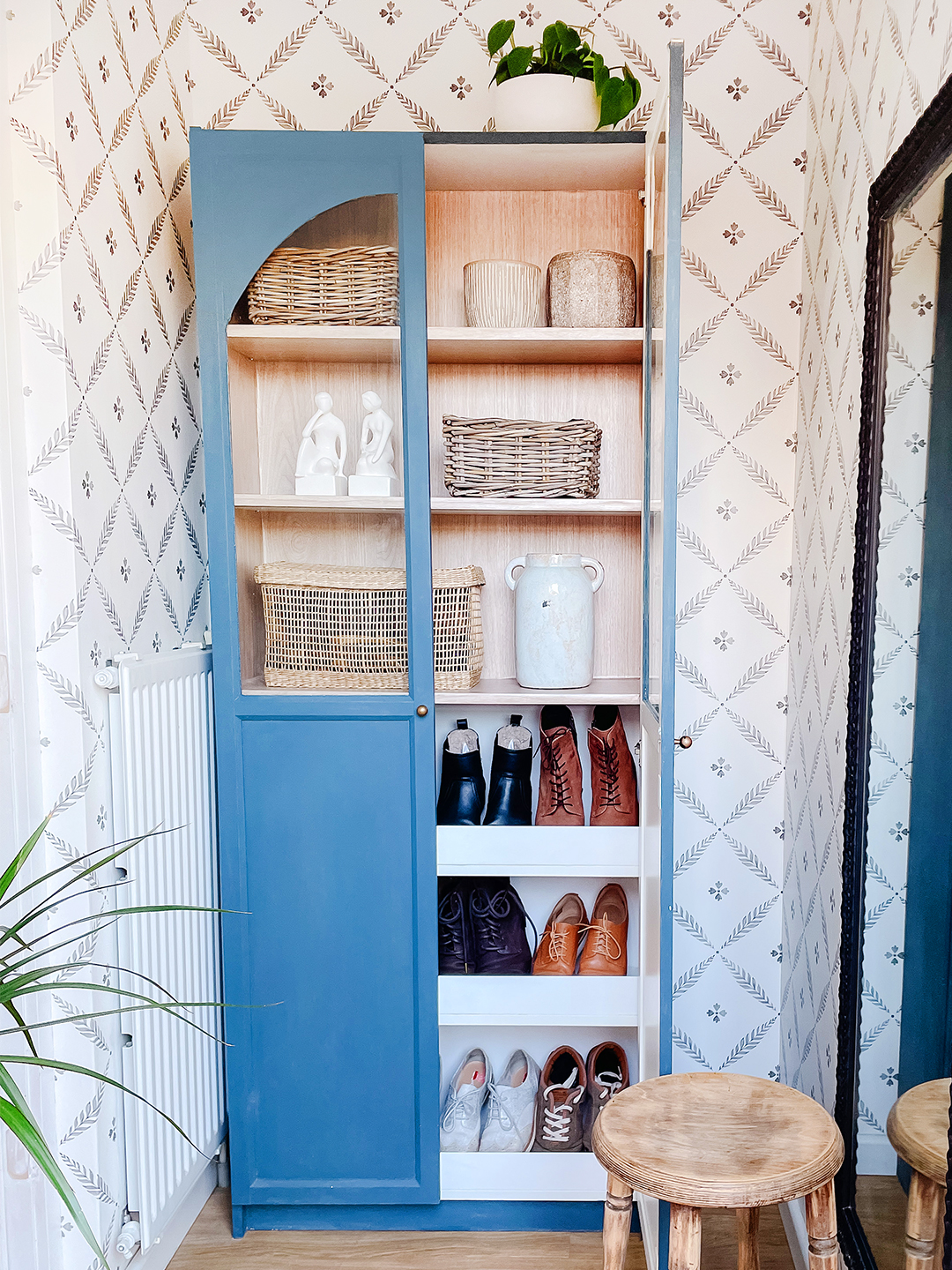 Shoe shelf for small spaces - IKEA Hackers