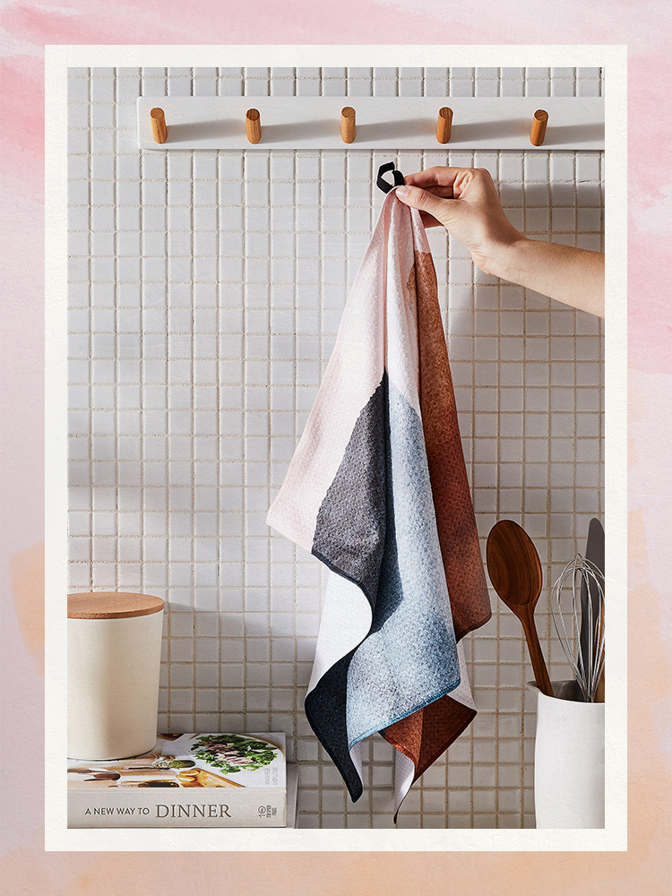 GEOMETRY Kitchen Tea Towel -Quick Dry Microfiber Dish Towels, My