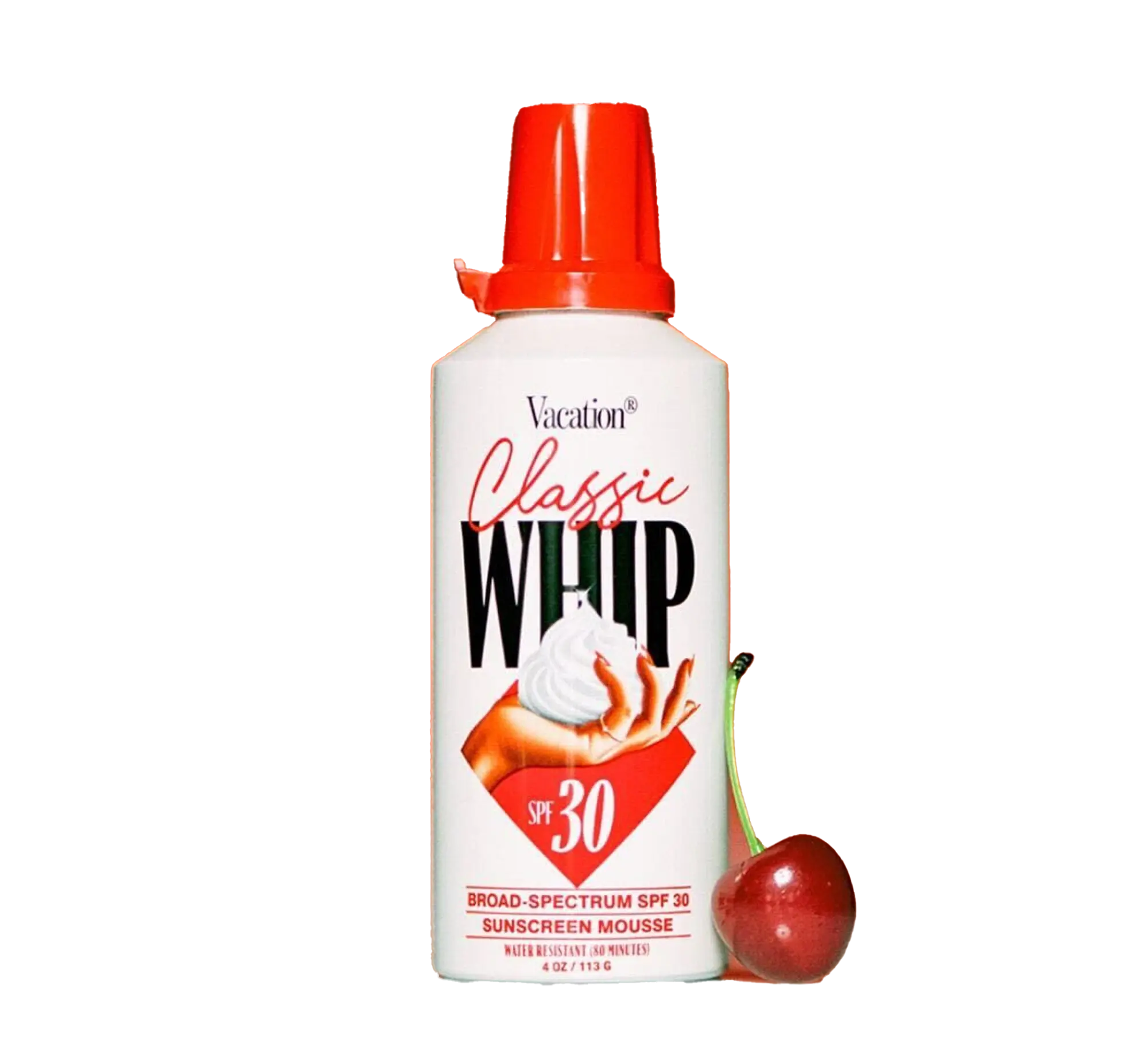 Sunscreen in Whip Cream Can