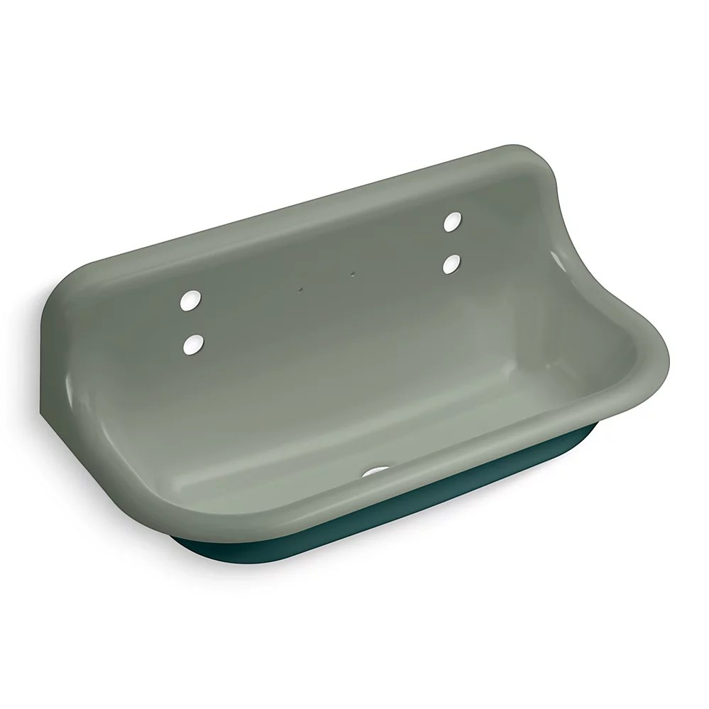 green utility sink