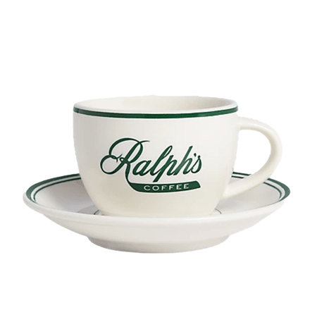  Ralph’s Coffee Espresso Cup and Saucer