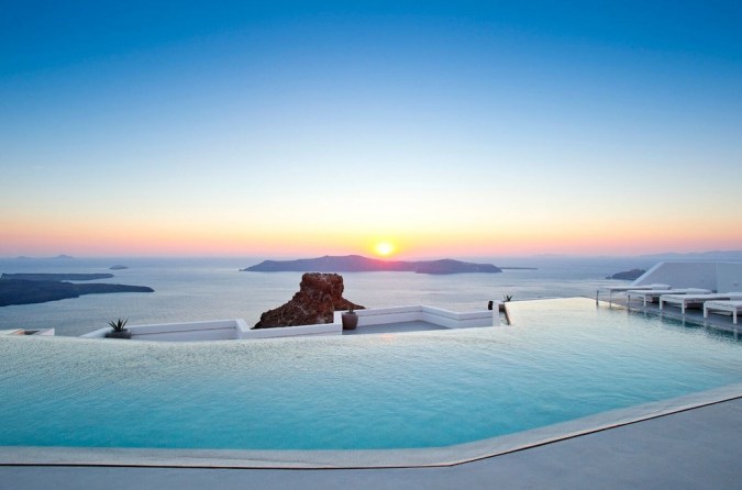 large hotel pool