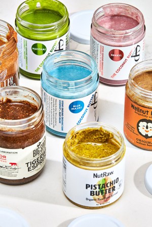 assortment of alternative nut butters