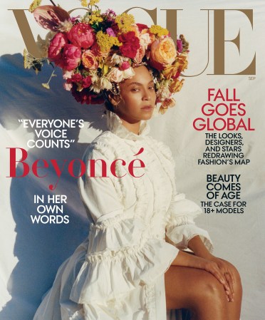 Vogue with Beyoncé cover