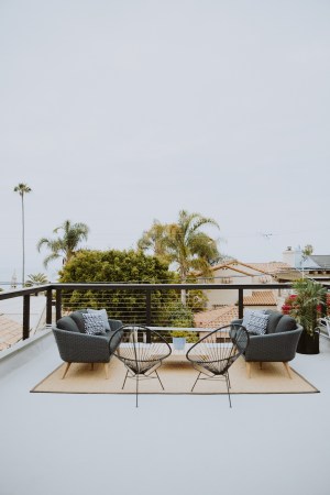 beach front patio