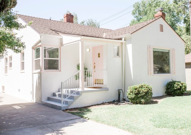 tiny pink home