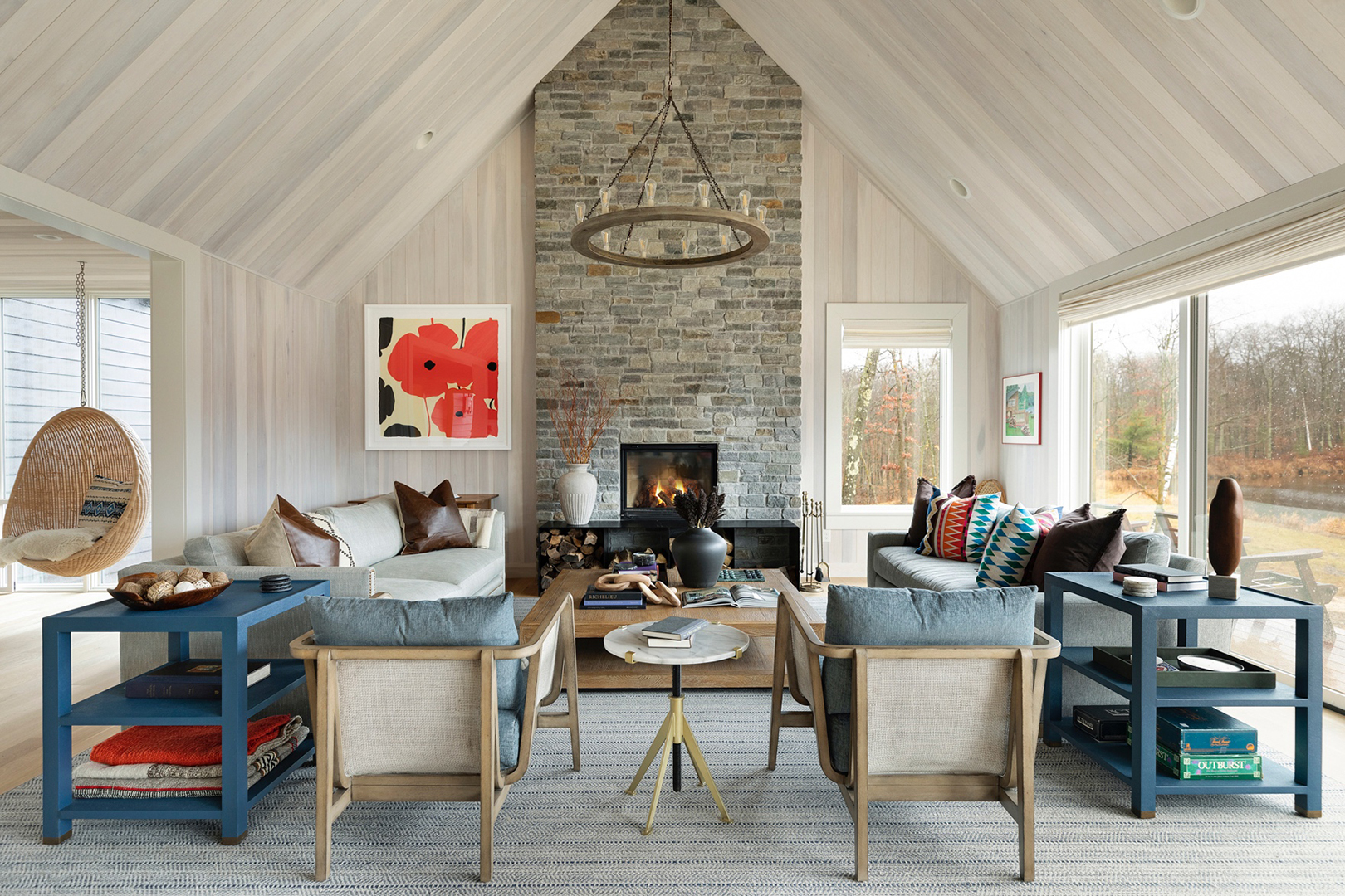 pitched ceiling sunroom