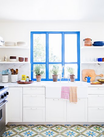 7 Patterned Kitchen Floors That Got it Right