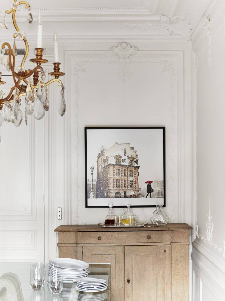 The Modern Dining Room For The Fashionable Girl Black and Brown and White and Wood Bar