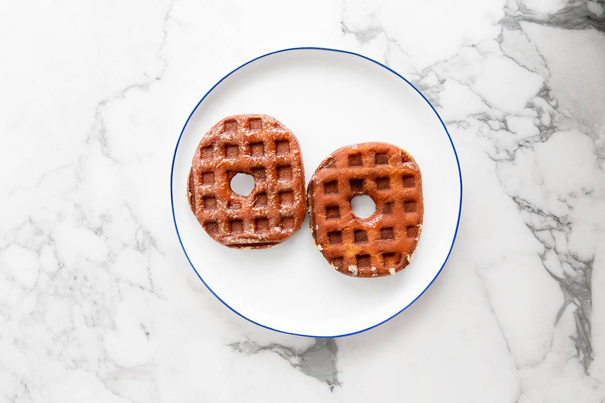 Frankensmore Waffled Donuts