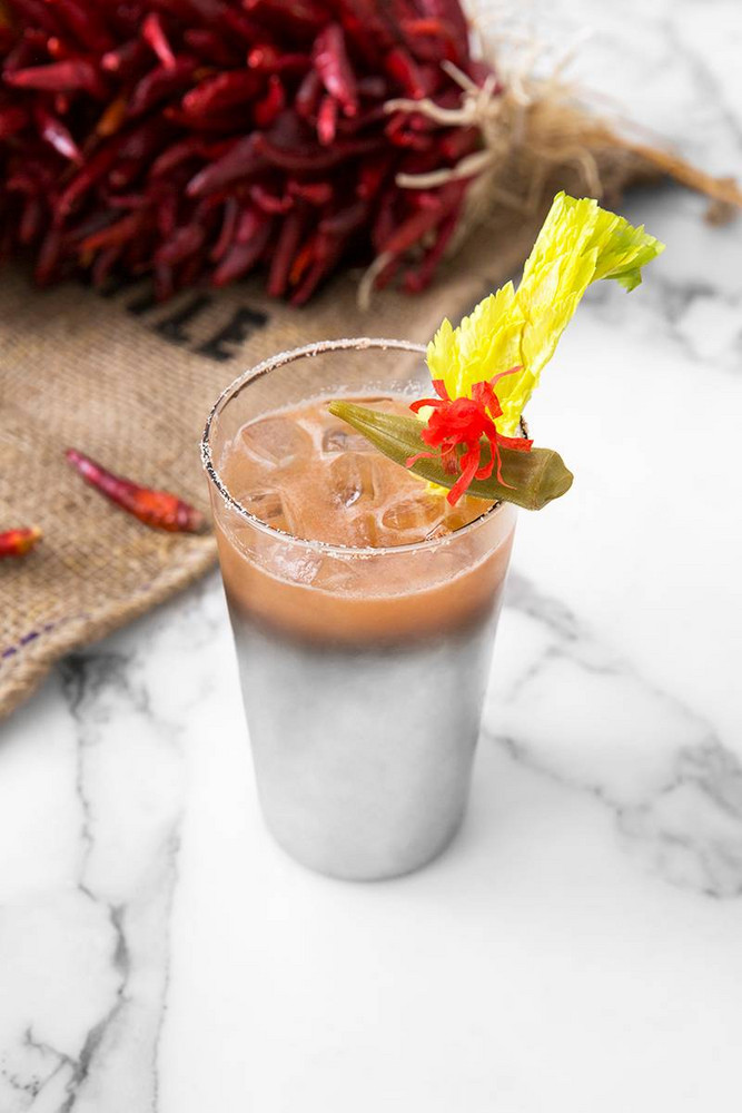 hatch chile recipes Zia Umami Bloody Mary