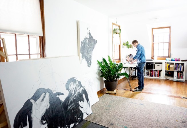 At Home With Minted Artist Derek Overfield