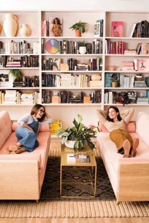 The Wing NYC Sofas Audrey Gelman Lauren Kassan