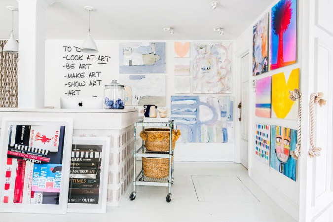 How Fashion and Art Inspired This Chic Studio Shop