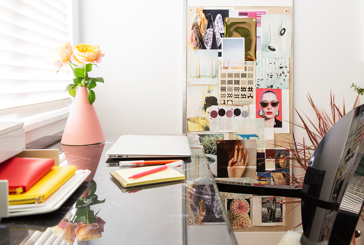 Jenny Kaplan Home Tour Desk