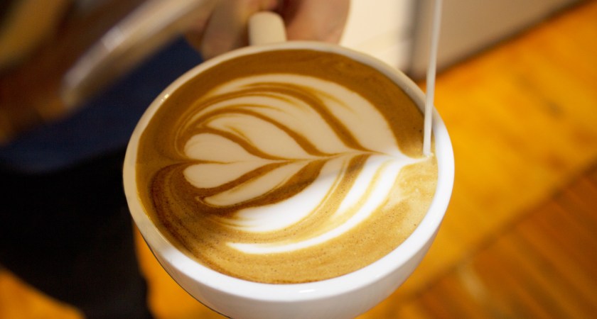 how to make latte art 1