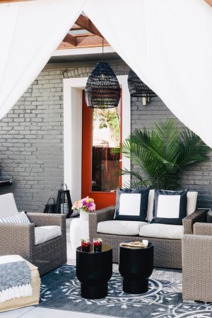 Inside A Chic & Modern Patio Makeover