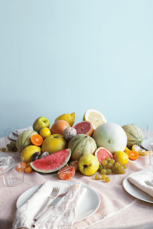 fruit centerpieces arrangement