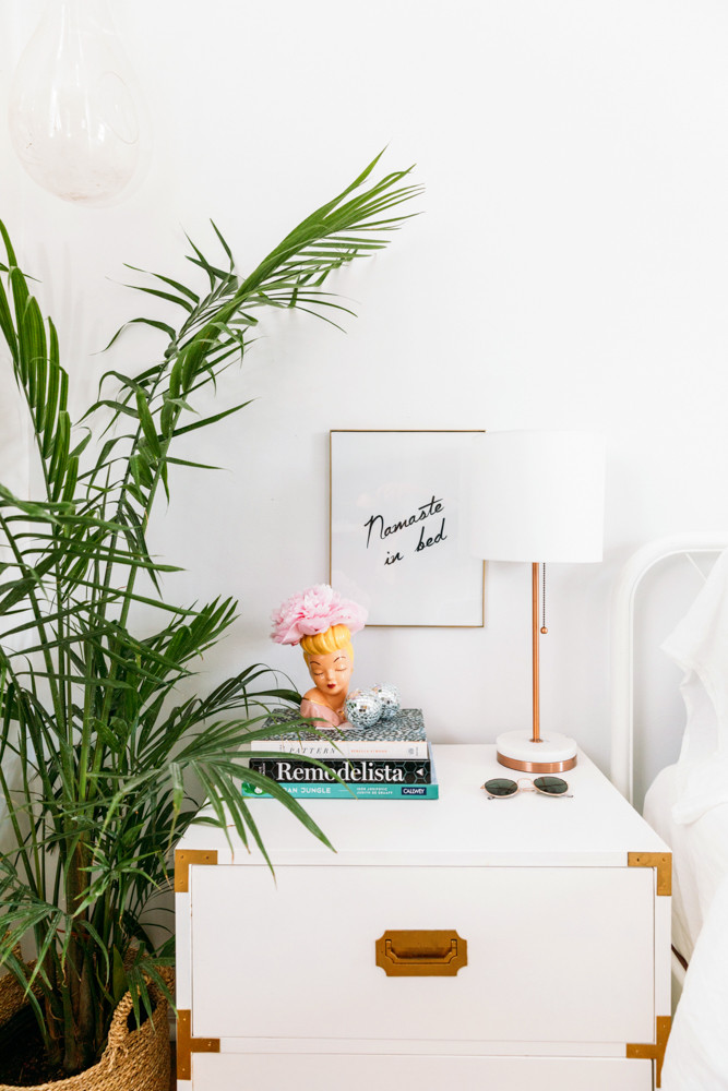 Cara Irwin Of Goldalamode Home Tour Bedside Table