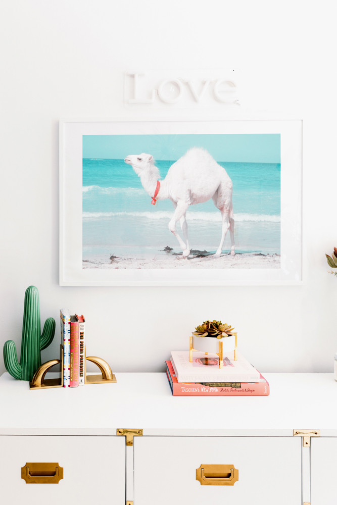 Cara Irwin Of Goldalamode Home Tour White Vignette