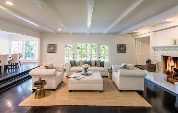 lauren conrad brentwood home living room