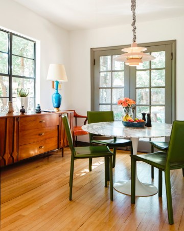 marble dining room table