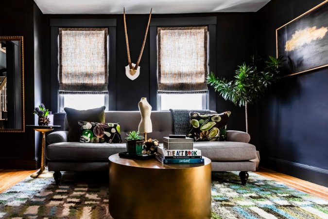 This Moody Cambridge Home Will Make You Want to Paint Every Room Black