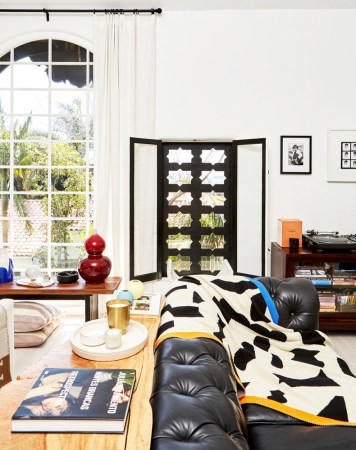 Rock ‘n’ Roll Vibes and Treasured Art Give This LA Home Serious Edge