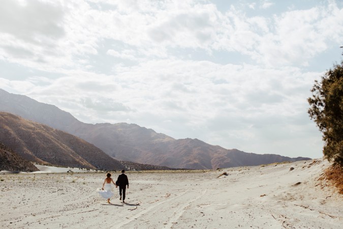 This Couple’s Bohemian Desert Wedding Was Inspired By Their Home