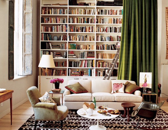 5 ways to sneak in a bookshelf