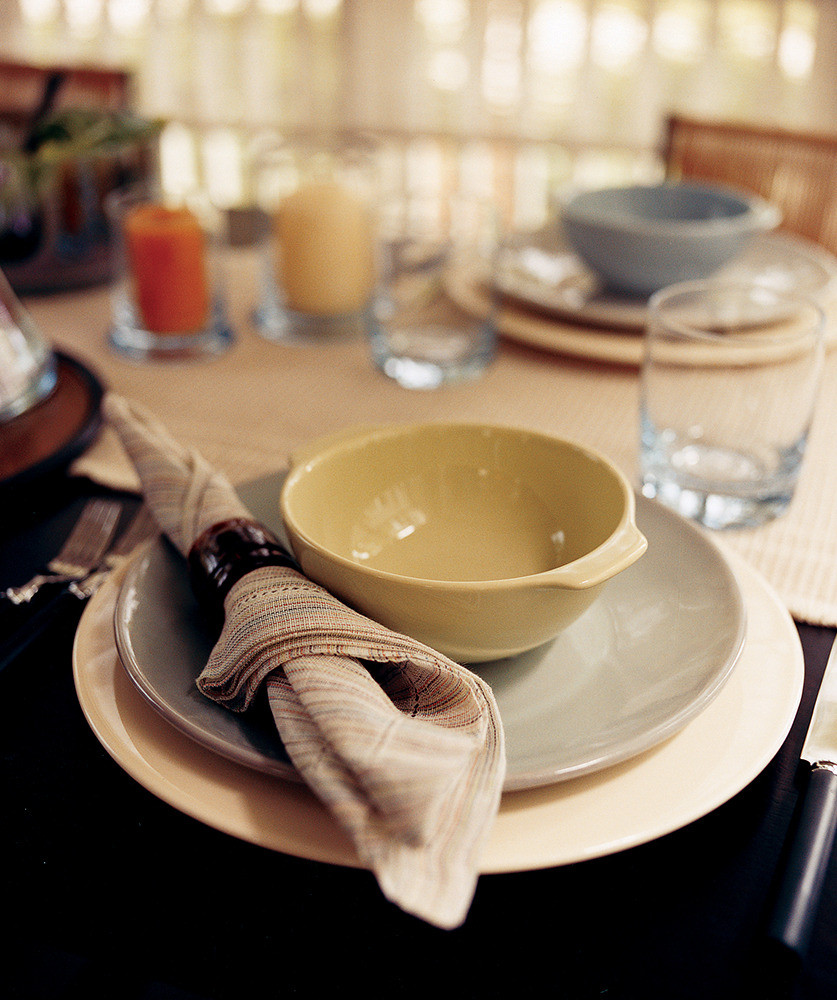 Taupe Dining room