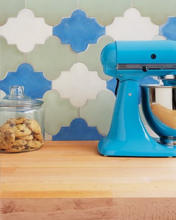 Kitchen Backsplash Ideas Blue Kitchen