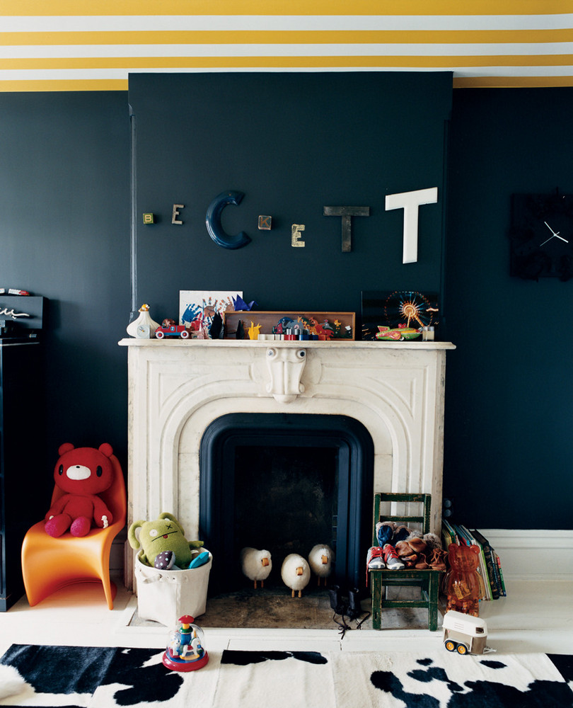 Jenna Lyons Black and Yellow Kid's room