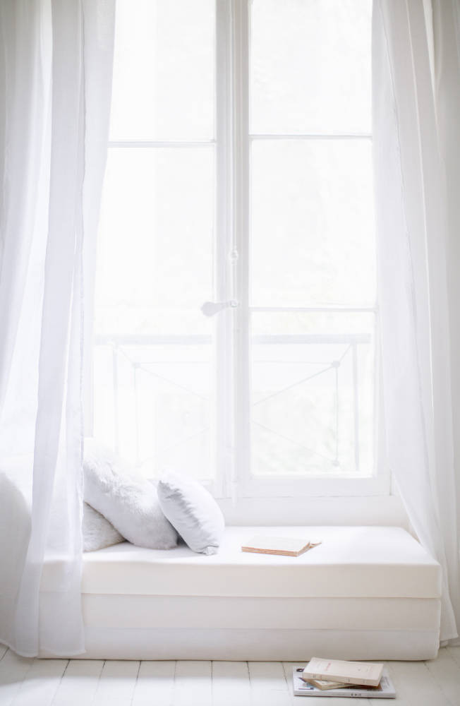 White Living room