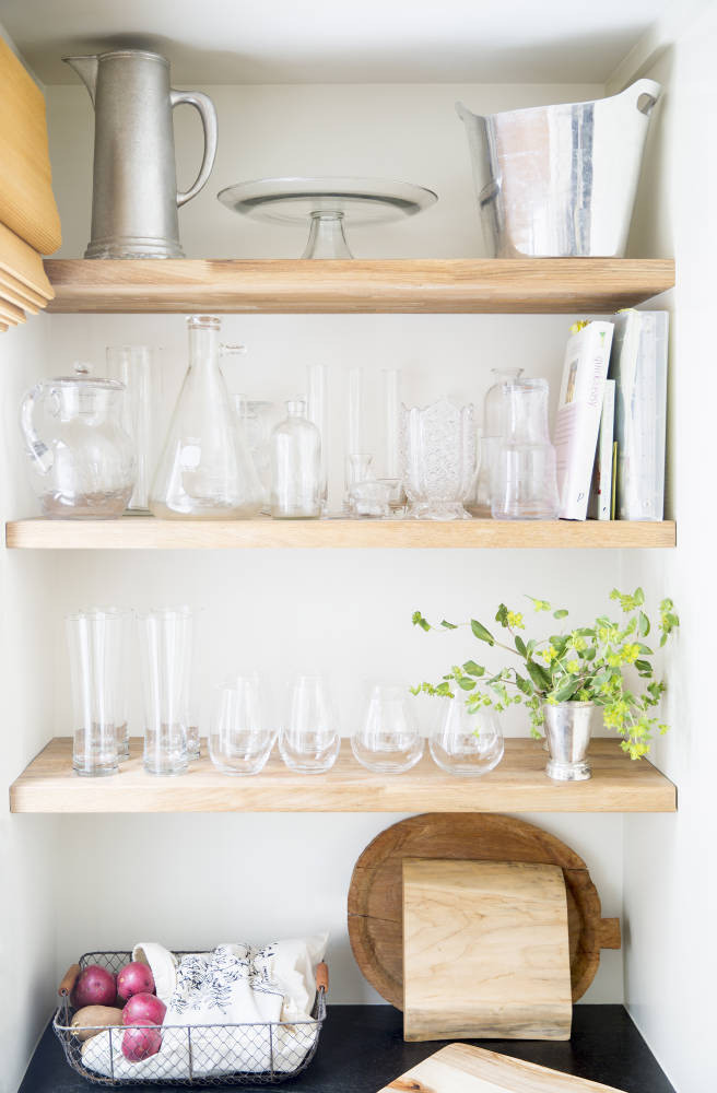 White and Wood Kitchen