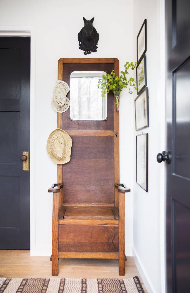 Lauren Liess Wood Entryway