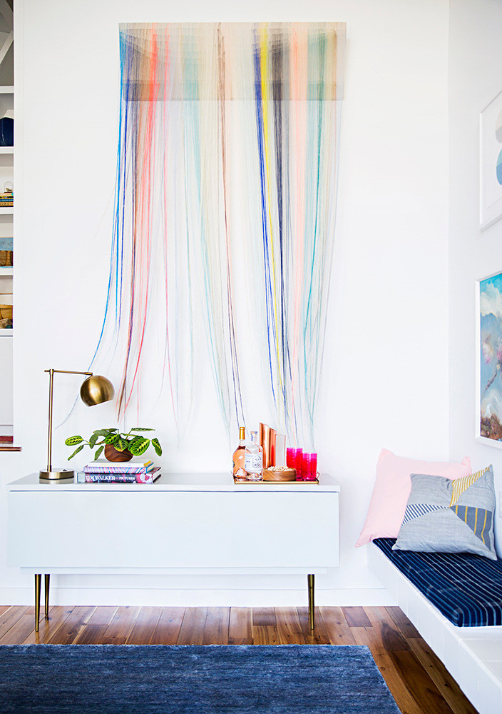 Emily Henderson Home Tour White Entryway