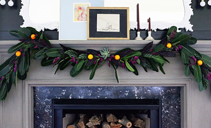 DIY budget-friendly garland