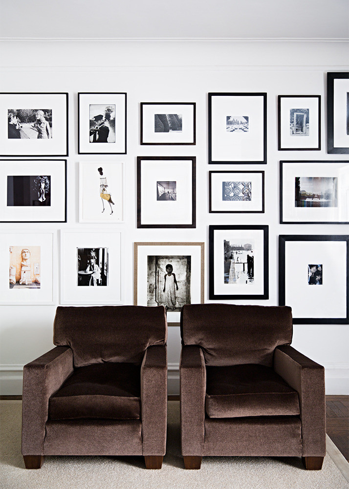Black and Brown Gallery Wall