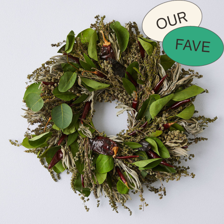  Chili Pepper Eucalyptus Wreath