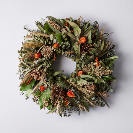  Creekside Farms Autumn Orange Wreath