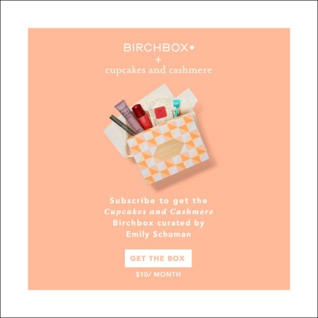 birchbox + cupcakes and cashmere