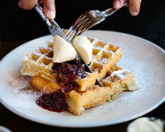 Best Brunch Chicago The Publican waffles