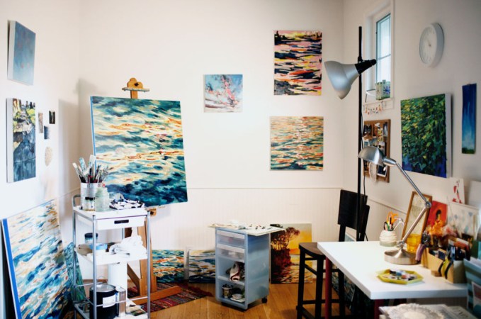 at home with minted artist: kelly johnston